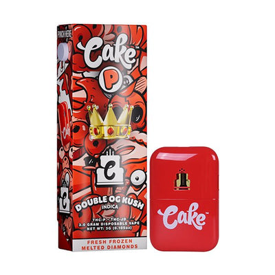 Double OG Kush - Cake P Pebble THC-P Disposable 3G