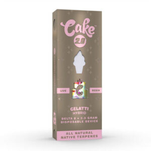 Gelatti - CAKE Delta 8 Live Resin Disposable Vape 2G