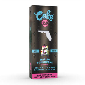 Marlin Poundcake - CAKE Delta 8 Live Resin Disposable Vape 2G