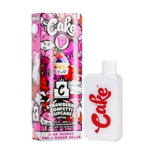 Strawberry Confetti Cupcake - Cake P THC-P Disposable Vape 7G