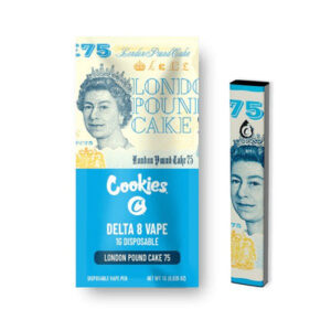 London Pound Cake - Cookies Delta-8 Disposable 1G