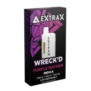 Purple Mayhem - Delta Extrax Wreck'd Disposable 4.5G