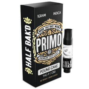 Pound Cake - Half Bak'd Primo Cartridge 1G