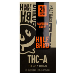 Hawaiian Snow - Half Bak'd THC-A Cartridge 2G