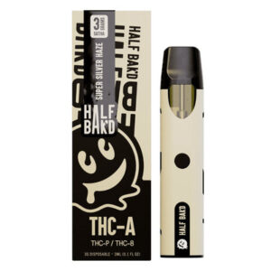 Super Silver Haze - Half Bak'd THC-A Disposable 3G