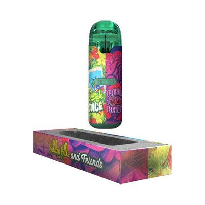 Jungle Juice & Purple Brain Berry - Hidden Hills Dual Disposable Vape 2G