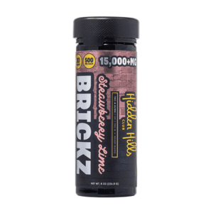 Strawberry Lime - Hidden Hills Brickz Gummies 15000MG