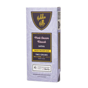 Pink Green Krack - Hidden Hills Fresh Frozen Bar Disposable 2G