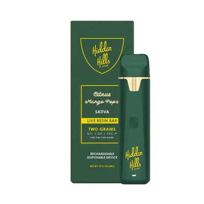 Citrus Mango Pop - Hidden Hills Live Resin Disposable 2G