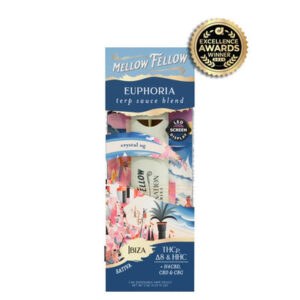 Crystal OG - Mellow Fellow Euphoria Ibiza Terp Sauce Blend Disposable 2G