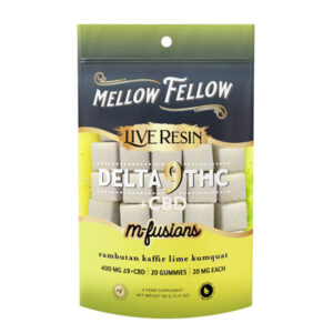 Rambutan Kaffir Lime Kumquat - Mellow Fellow Delta-9 Live Resin Gummy 400MG