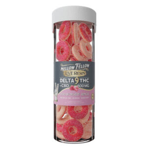 Strawberry - Mellow Fellow Delta-9 Gummy Rings 800MG