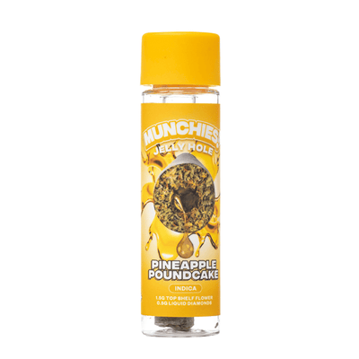 Pineapple Poundcake - Munchies Jelly Hole Pre Rolls 2G