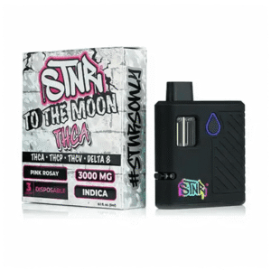 Pink Rosay - STNR Creations To The Moon THC-A Disposable 3G