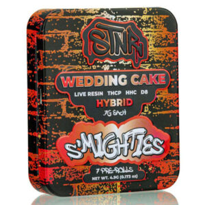 Wedding Cake - STNR Creations Smighties Delta-8 Pre-Rolls 4.9G