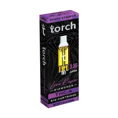 Grape Stomper - Torch Live Resin Diamonds Cart