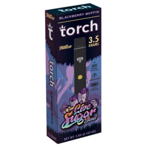 Blackberry Muffin - Torch Live Sugar Blend Disposable 3.5G