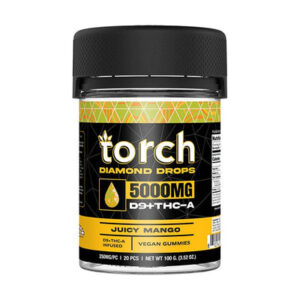 Juicy Mango - Torch Diamond Drops Blend Gummies 5000MG