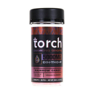 Rainbow Candy - Torch Diamond Drops Blend Gummies 5000MG