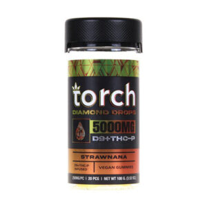 Strawnana - Torch Diamond Drops Blend Gummies 5000MG