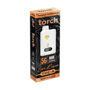 Mango Maringue - Torch THC-A Live Rosin Disposable Vape 5G
