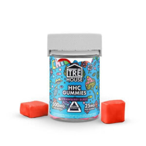Strawberry Burst - Tre House HHC Gummies 500MG