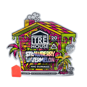 Strawberry Watermelon - Tre House HHC Live Resin Gummies 500MG