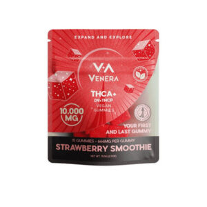 Strawberry Smoothie - Venera THCA Gummies 10000MG