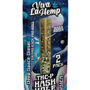 Deep Space Diesel - Viva La Hemp THCP Hash Hole Pre-Rolls 4G