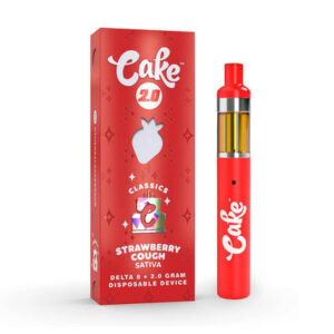 Strawberry Cough - Cake Delta 8 Disposable Vape | 2g