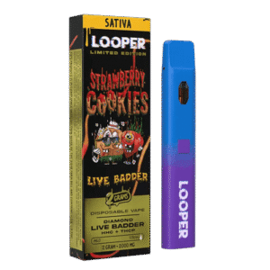 Strawberry Cookies - Looper Live Badder Disposable